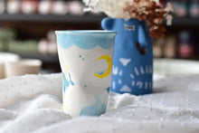 Load image into Gallery viewer, Handmade whale cup- coffee lover cup- handpainted ceramic cup