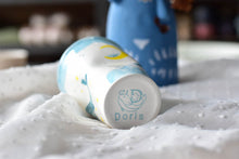 Load image into Gallery viewer, Handmade whale cup- coffee lover cup- handpainted ceramic cup