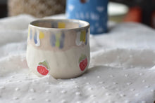 Load image into Gallery viewer, Handmade strawberry mug - 3D glaze mug - Elegant mug