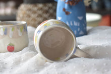 Load image into Gallery viewer, Handmade peach mug - coffee lover mug - Elegant ceramic mug