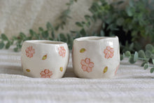 Load image into Gallery viewer, Handmade Sakura mug - coffee lover cherry Blossom mug