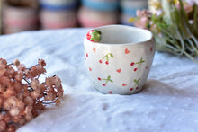 Load image into Gallery viewer, Strawberry coffee mug - cute tableware - tea lover