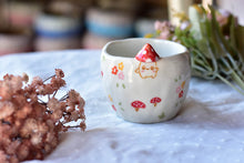 Load image into Gallery viewer, Mushroom coffee mug - cute tableware - tea lover