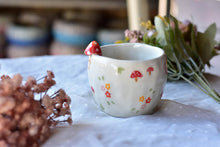 Load image into Gallery viewer, Mushroom coffee mug - cute tableware - tea lover