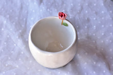 Load image into Gallery viewer, Rose coffee mug - cute tableware - tea lover