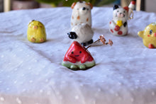 Load image into Gallery viewer, Handmade ceramic cute animal vase - ring holder