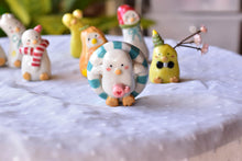 Load image into Gallery viewer, Handmade ceramic cute duck vase