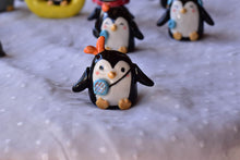 Load image into Gallery viewer, Handmade ceramic cute vase - ring holder - penguin lover
