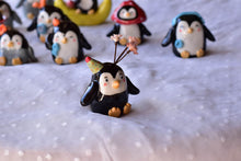 Load image into Gallery viewer, Handmade ceramic cute vase - ring holder - penguin lover