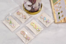 Load image into Gallery viewer, Polymer Clay Earring and Hair Clip Class with Coffee or Tea