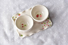 Load image into Gallery viewer, 1 set strawberry cherry tea cup - cute tableware - tea lover