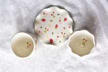 Load image into Gallery viewer, Strawberry cherry tea cup - cute tableware - bee lover