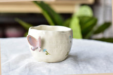 Load image into Gallery viewer, Butterfly coffee mug - cute tableware - handpainting ceramic
