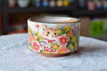 Load image into Gallery viewer, Handpainted succulent pot - flower ceramic pot (15cm*10.5cm)