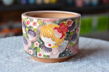 Load image into Gallery viewer, Handpainted succulent pot - flower ceramic pot (15cm*10.5cm)
