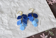 Load image into Gallery viewer, Botanical Leave Handmade Polymer Clay Earrings (long)
