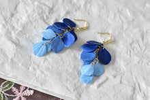 Load image into Gallery viewer, Botanical Leave Handmade Polymer Clay Earrings (long)