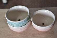 Load image into Gallery viewer, Rabbit print succulent pot - elegant flower planter (14cm*7cm)