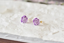 Load image into Gallery viewer, Floral Handmade Polymer Clay Earrings (back flower 1)
