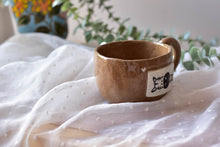 Load image into Gallery viewer, Handmade coffee mug - Zebra hippo mug - coffee lover