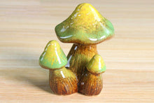 Load image into Gallery viewer, Ceramic mushrooms - home decor - garden decor