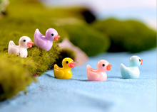 Load image into Gallery viewer, 2 × Miniature Duck – Fairy Garden DIY Material