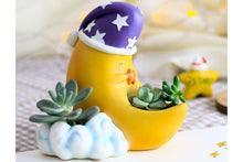 Load image into Gallery viewer, Moon Pots - Cute Planters - Succulent pots - Made of Resin