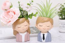 Load image into Gallery viewer, Resin Planters - Elegant resin pots - Cute planters