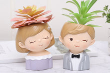 Load image into Gallery viewer, Resin Planters - Elegant resin pots - Cute planters