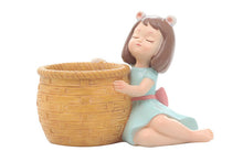 Load image into Gallery viewer, Elegant girl pot - Succulent Planters - Made of Resin