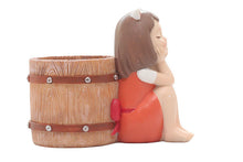 Load image into Gallery viewer, Elegant girl pot - Succulent Planters - Made of Resin