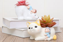 Load image into Gallery viewer, Animal Pots - Cute Planters - Succulent pots - Made of Resin