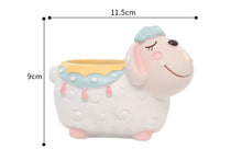 Load image into Gallery viewer, Animal Pots - Unicorn Elephant Planters - Succulent pots - Made of Resin