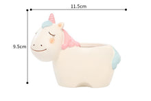Load image into Gallery viewer, Animal Pots - Unicorn Elephant Planters - Succulent pots - Made of Resin