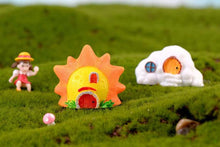 Load image into Gallery viewer, Miniature moon star house– Fairy Garden DIY Material