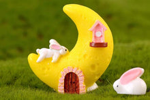Load image into Gallery viewer, Miniature moon star house– Fairy Garden DIY Material