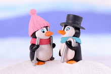 Load image into Gallery viewer, Miniature penguin – Fairy Garden DIY Material