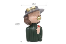 Load image into Gallery viewer, Elegant girl Pots - Flower planters - Resin Planters