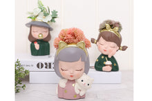 Load image into Gallery viewer, Elegant girl Pots - Flower planters - Resin Planters
