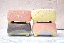 Load image into Gallery viewer, Maifan succulent pots - flower rough planters - ceramic pots (14.8cm×9.5cm×8.8cm)