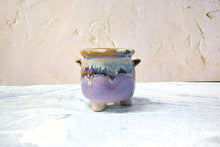 Load image into Gallery viewer, Glaze pots - succulent planters - ceramic colourful pots (8.5cm * 9.4cm)