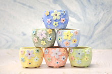Load image into Gallery viewer, 【Doris's collection】Flower cute pots with diamond (5.3cm * 4.2cm)