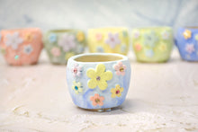 Load image into Gallery viewer, 【Doris's collection】Flower cute pots with diamond (5.3cm * 4.2cm)