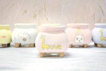 Load image into Gallery viewer, Animal pots - Handpainted succulent planters - Maifan pots (7.5cm * 8.5cm)