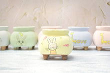 Load image into Gallery viewer, Animal pots - Handpainted succulent planters - Maifan pots (7.5cm * 8.5cm)