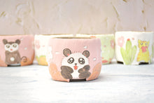 Load image into Gallery viewer, Handpainted cute pots - succulent pots - animal planters (9cm * 7.8cm)