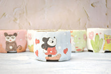Load image into Gallery viewer, Handpainted cute pots - succulent pots - animal planters (9cm * 7.8cm)