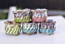Load image into Gallery viewer, Handmade glaze succulent pot - flower ceramic pot (8cm*6.5cm)