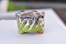 Load image into Gallery viewer, Handmade glaze succulent pot - flower ceramic pot (8cm*6.5cm)