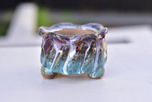 Load image into Gallery viewer, Handmade glaze succulent pot - flower ceramic pot (8cm*6.5cm)